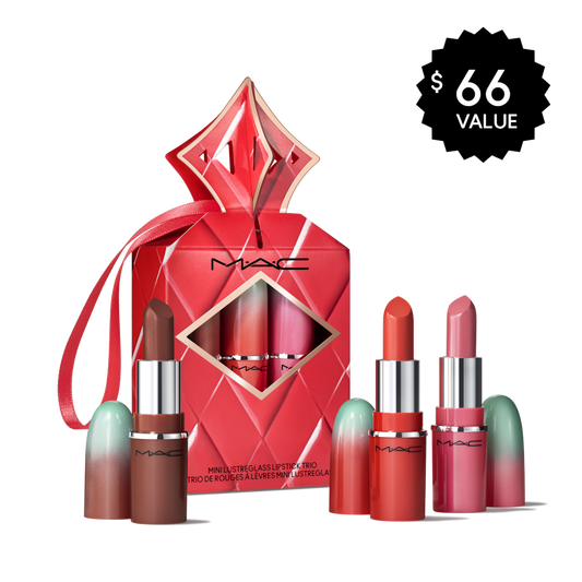 Wildest Gleams Mini Lustreglass Lip Trio