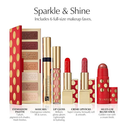 12-Piece Holiday Blockbuster Beauty Gift Set with 9 Full-Size Favorites